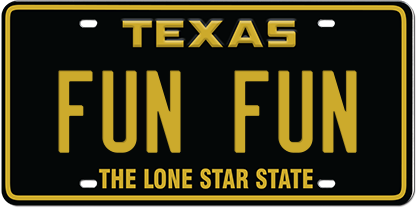 Black & Gold Premium Embossed - FUN FUN